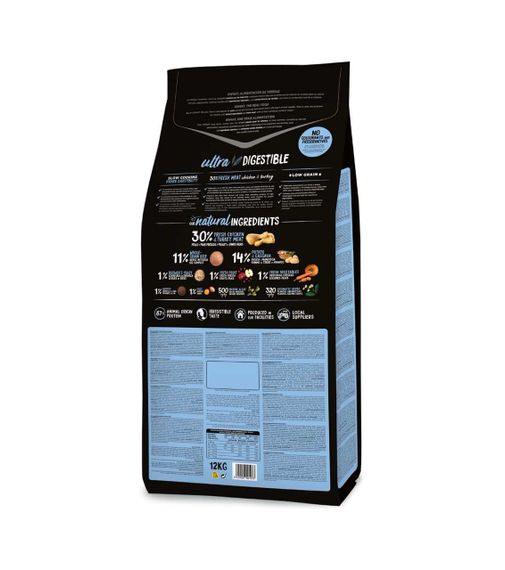 Сухий корм для цуценят великих порід з куркою Ownat Ultra Puppy Maxi, 12 кг | Зображення 1