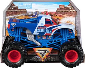 Монстр-трак Spin Master Monster Jam Lucas Stabilizer 1:24 с кузовом в стиле грузовика Peterbilt