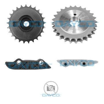 Комплект цепи ГРМ Citroen Jumper / Fiat Ducato / Iveco Daily / Peugeot Boxer 3.0 MJET/HDi 06-, Dayco, KTC1085,