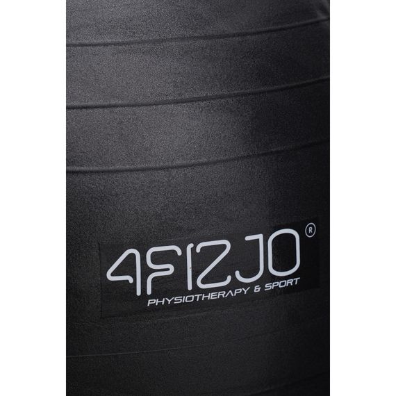 М'яч для фітнесу (фітбол) 4FIZJO 65 см Anti-Burst 4FJ0400 Black (P-5907739316349) | Зображення 9