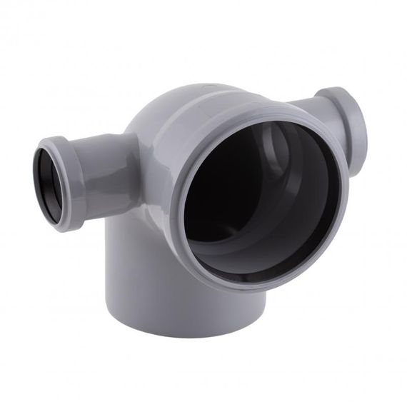 Коліно каналізаційне TA Sewage 50х110х50х110, 90° CZ110012