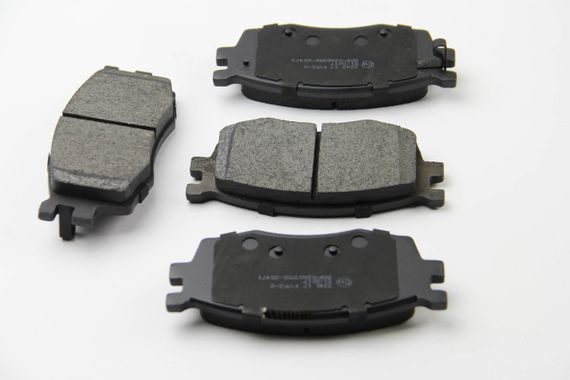 Колодки передні гальмівні Hyundai Accent/Kia Rio 05- (mando), Bremsi (BP3240) | Зображення 1