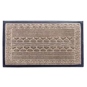Килимок придверний MX 45*75см світло-коричневий Дариана
