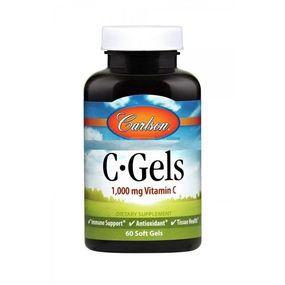 Вітамін C Carlson Labs C-Gel Vitamin C 1000 mg 60 Caps CAR-03000