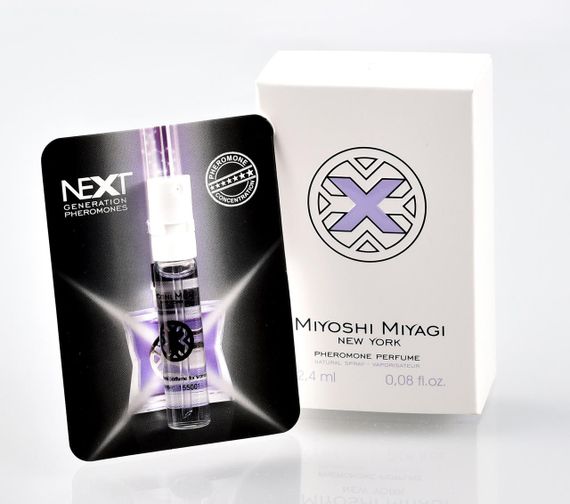 Духи з феромонами для жінок Miyoshi Miyagi Next "X" for Women, 2,4 ml sexstyle