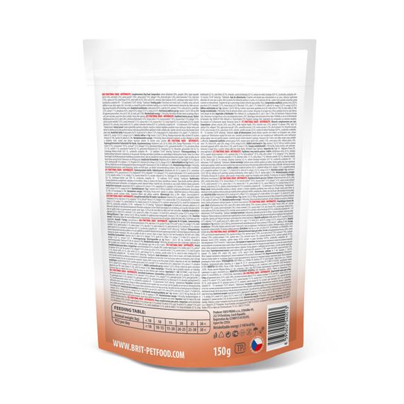 Ласощі Brit Care Functional Snack Snack Antiparasitic Salmon д/собак напіввологі антипаразитарний ефект лосось 150 г | Зображення 2