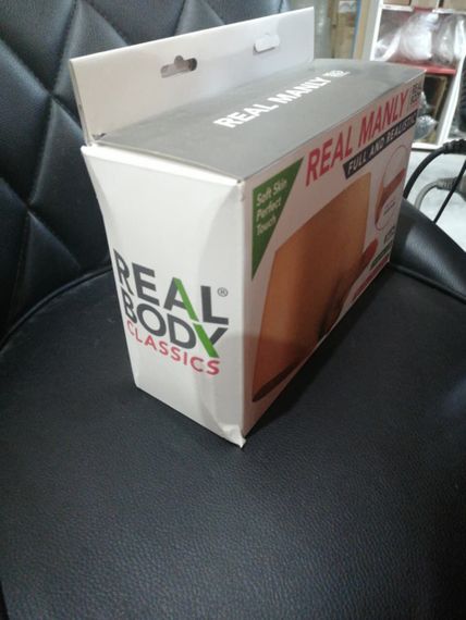 Силіконові трусики з фалоімітатором Real Body Real Manly, L/XL (м'яте паковання!!!) | Зображення 1