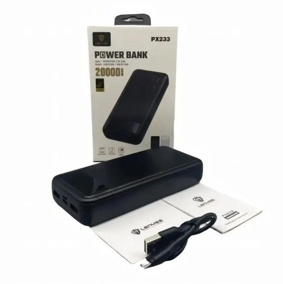 Power bank з реальною ємністю 20000mAh XPRO PX233 (44431-PX233_590)
