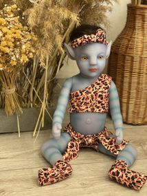 Силіконова Колекційна Лялька Реборн Аватар ( Вінілова Лялька Аватар ) Висота 55 см