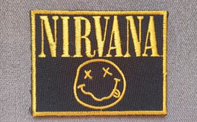 Шеврон нашивка Нирвана Nirvana 60х80