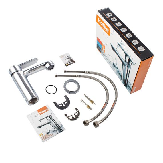 Смеситель для умывальника Haiba Daniel 001 (HB1010) | Зображення 1