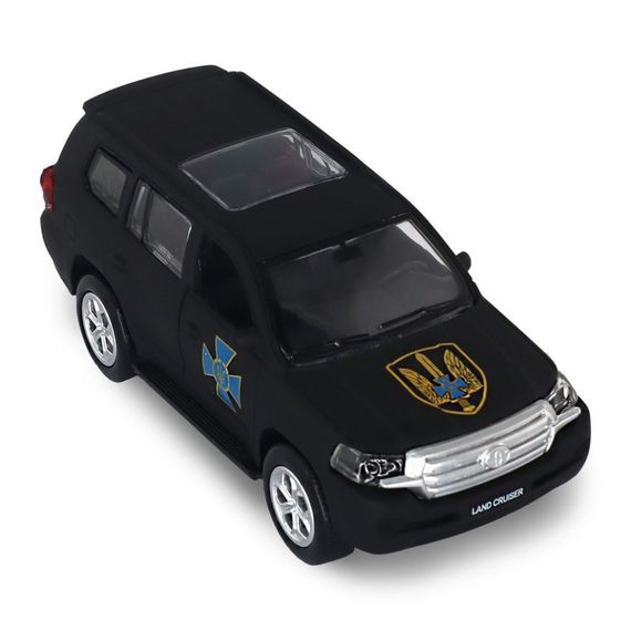 Автомодель серії "Шеврони Героїв" Toyota Land Cruiser "ЦСО “АЛЬФА” TechnoDrive KM6010SA | Зображення 1