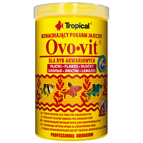 Корм Tropical Ovo-Vit для всіх акваріумних риб пластівці 200 г/ 1 л