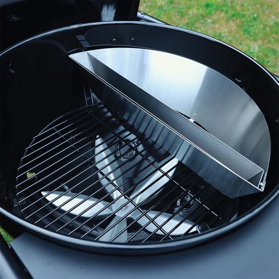 Вугільний гриль Slow and Sear Master Kettle 57 см + кошик Deluxe SNS-MK Код: 013143 | Зображення 6