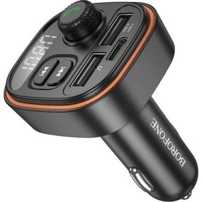 FM модулятор BOROFONE BC59, Black, Box