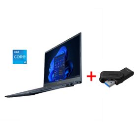 Ультрабук Toshiba DynaBook Tecra A40-K / 14" (1920x1080) IPS / Intel Core i5-1240P (12 (16) ядер по 1.7 - 4.4 GHz) / 16 GB DDR4 / 256 GB SSD / Intel Iris Xe Graphics / WebCam / Win 11 Pro б/в + Подарунок Флеш-накопичувач Kingston 64 ГБ