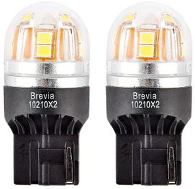 10210X2 BREVIA Лампа світлодіодна Brevia S-Power W21W 330Lm 15x2835SMD 12/24V CANbus, 2шт.