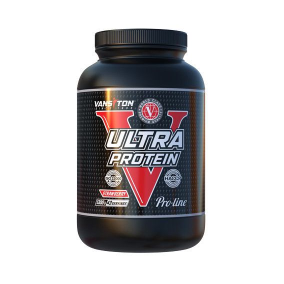 Протеїн Vansiton Ultra Protein 1300 g /43 servings/ Strawberry