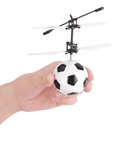 Летающий шар со светом Flying Ball Шарик-вертолет летающий от руки мяч | Зображення 3