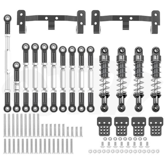 Набір ходової частини для моделей MN металевий Тяги металеві для радіокерованих машин MN