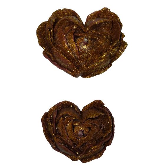 Свічка низькотемпературна у вигляді троянди з глітером GlowKink бордова, М sexstyle | Зображення 5