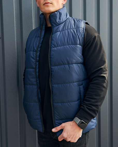 Жилетка синий S L | Зображення 1