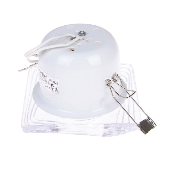 Светильник точечный декоративный HDL-G24 Transparent MR16 | Зображення 1
