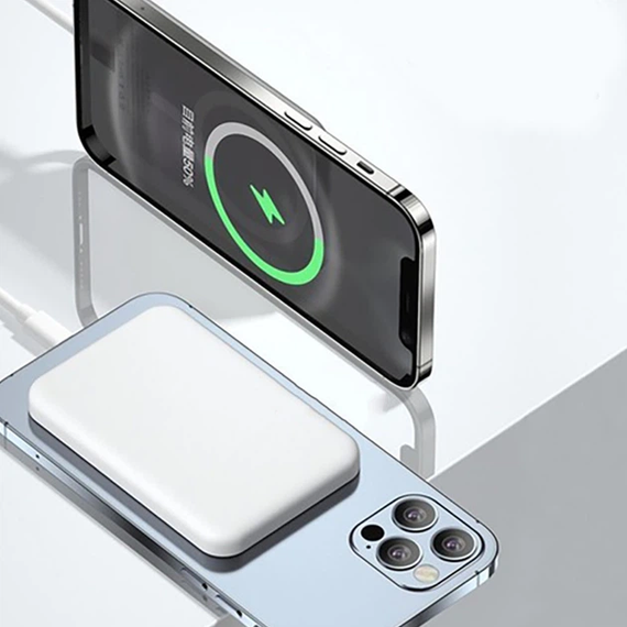 Магнітний павербанк 10000mAh MagSafe / Power Bank lightning / Повербанк магнітний бездротовий 22,5W | Зображення 1