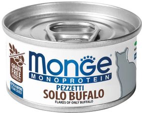 Корм Monge Cat Wet Monoprotein Bufalo вологий з м'ясом буйвола для дорослих котів 80 гр