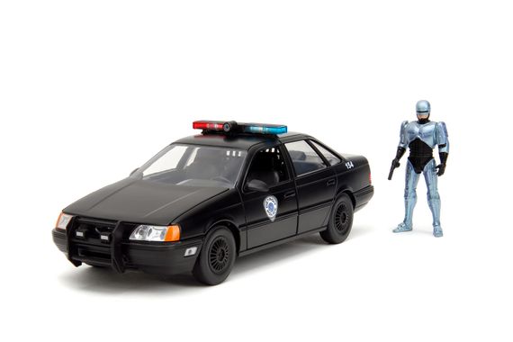 Игровая металлическая машинка RoboCop Форд Тарус с Робокопом | Зображення 8
