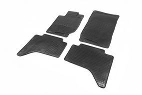 Гумові килимки (4 шт, Polytep) для Mitsubishi Pajero Sport 2008-2015рр