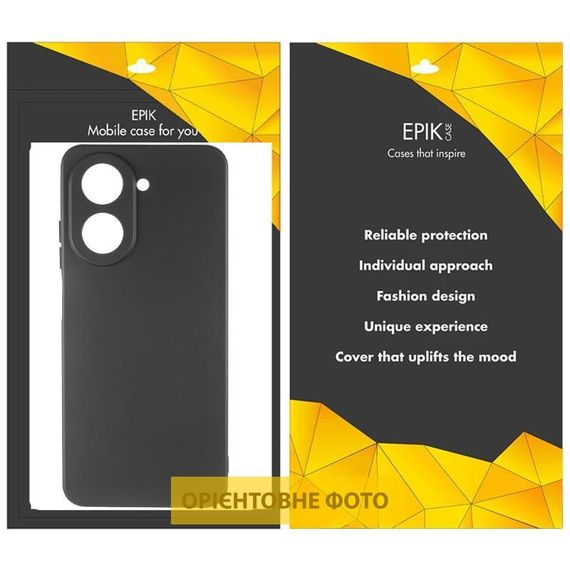 Чохол TPU Epik Black Full Camera для Xiaomi Redmi 15 (Europe version) Чорний | Зображення 1