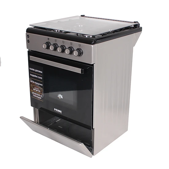 Газова плита PRIME Technics PSG 64018 В | Зображення 2