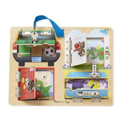 Ігровий набір Melissa&amp;Doug Деревянная доска с защелками и блокировкой (MD19540) | Зображення 1