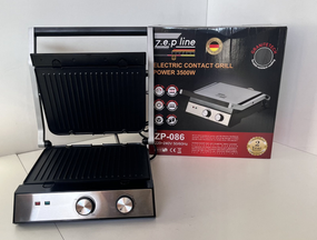 Электрогриль контактный  прижимной со съемными пластинами 3500W Zepline ZP-086