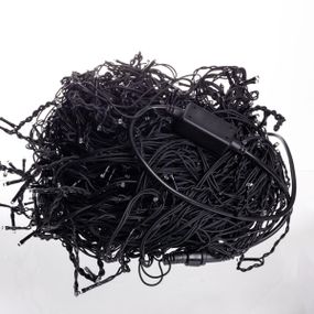 Уличная гирлянда Бахрома 50 м 840 LED черный провод Мультиколор 50MBML