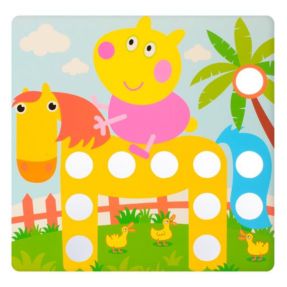 Детская мозаика с вкладышами SK 0005, 46 фишек | Зображення 7