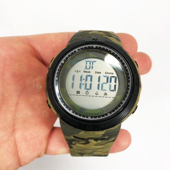 Годинник наручний чоловічий SKMEI 2070CMGNWT ARMY GREEN CAMO. Колір: камуфляж | Зображення 5