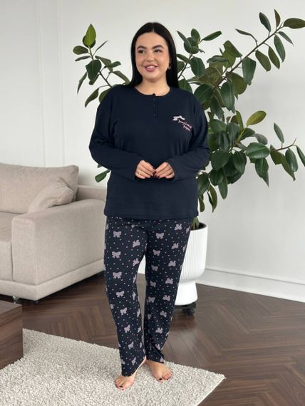 М’яка, затишна та ідеальна піжама PLUS SIZE | Зображення 2