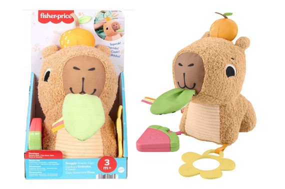 Розвиваюча м'яка іграшка "Капібара" Fisher-Price HYR54