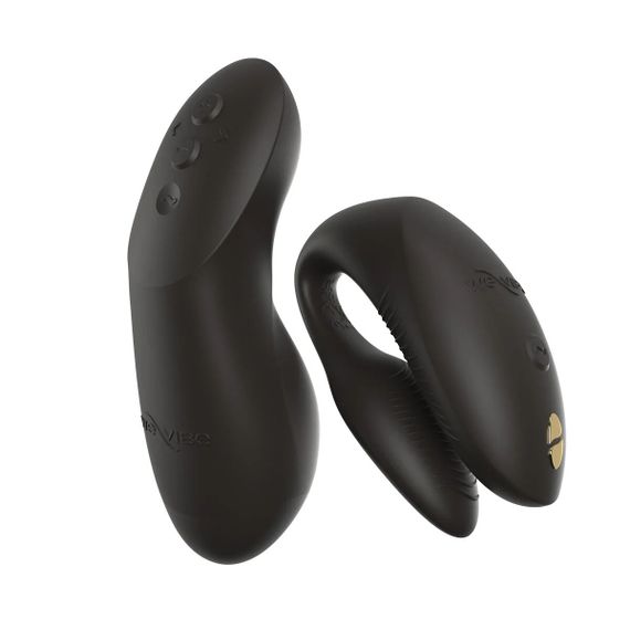 Смарт-вібратор для пар We-Vibe Chorus Pro Satin Black, Чорний | Зображення 1
