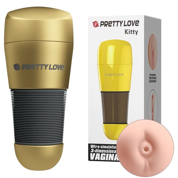Мастурбатор анус Pretty Love - Kitty, BM-00900T49NNJ-1 sexstyle | Зображення 1