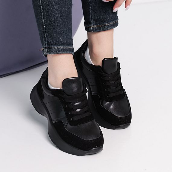 Кроссовки женские Fashion Chris 3894 38 размер 24 см Черный | Зображення 1