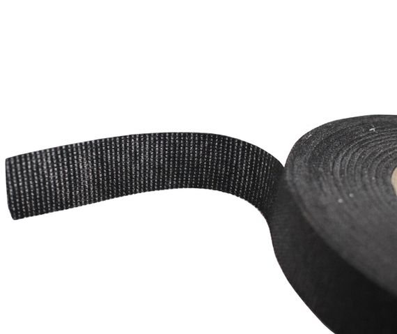 Лента изоляционная антискрип 0.3х18мм черная 20м Х/Б с ворсом Ny95506442 | Зображення 2