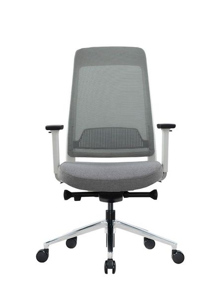 Кресло офисное KreslaLux FILO-B1 WhiteGrayGray | Зображення 1