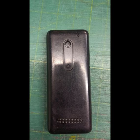 Кнопковий телефон Nokia 206 (RM-872) black бу.роб. | Зображення 1