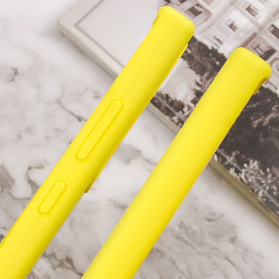 Чехол Silicone Cover Lakshmi Full Camera (AAA) для Samsung Galaxy S24 Ultra Желтый / Yellow | Зображення 4