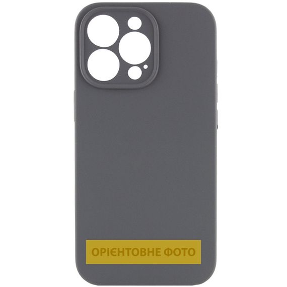 Чохол Silk Full Camera Protective (AA) NO LOGO для Apple iPhone 17 Air (6.5") Сірий / Dark Gray
