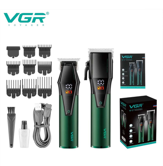 Машинка для стрижки бездротова VGR V-677 (43446-V-677_1381) | Зображення 2