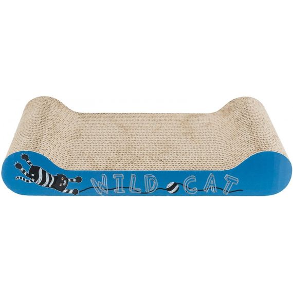 Дряпка Trixie для котів з котячою м ятою картонна синя 41х7х24 см | Зображення 2